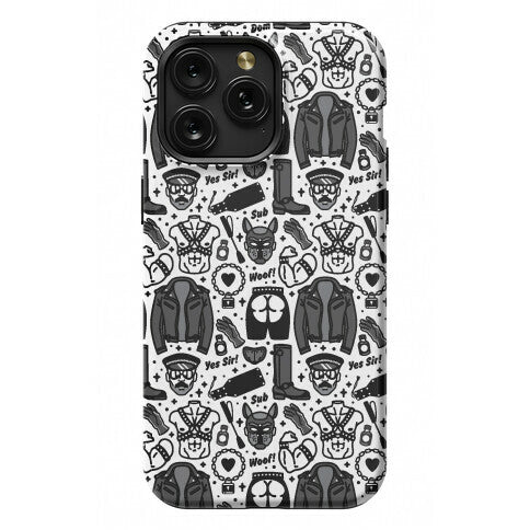 Leather Daddy Pattern Phone Case