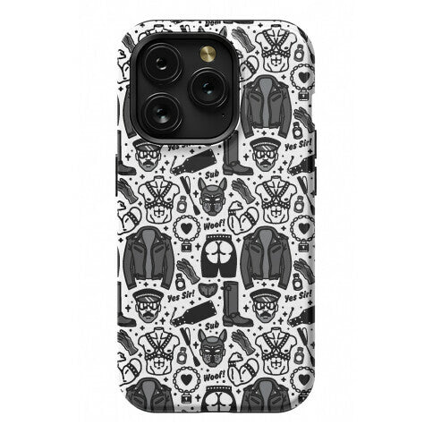 Leather Daddy Pattern Phone Case