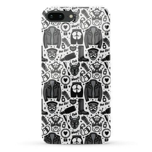 Leather Daddy Pattern Phone Case