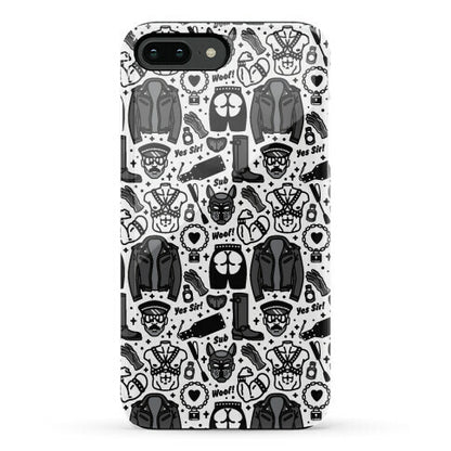 Leather Daddy Pattern Phone Case