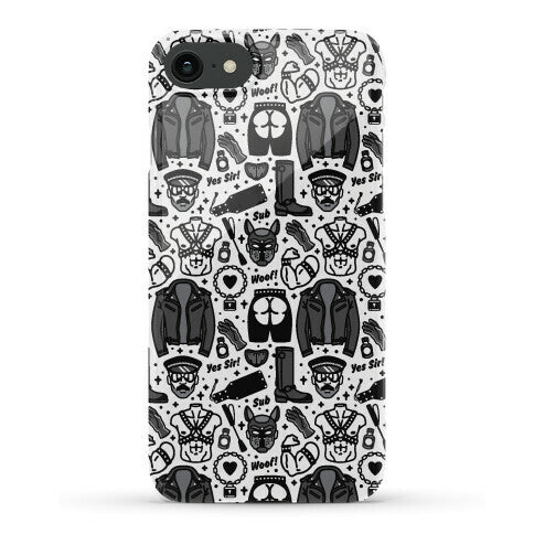 Leather Daddy Pattern Phone Case