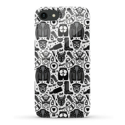 Leather Daddy Pattern Phone Case