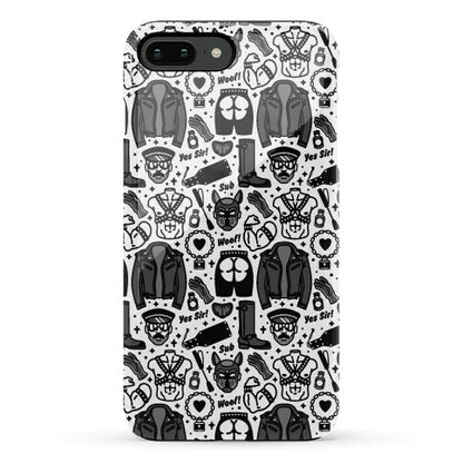 Leather Daddy Pattern Phone Case