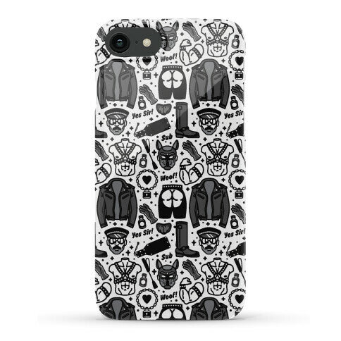 Leather Daddy Pattern Phone Case