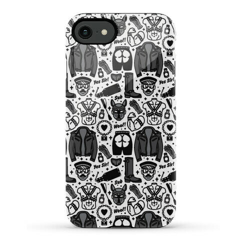 Leather Daddy Pattern Phone Case