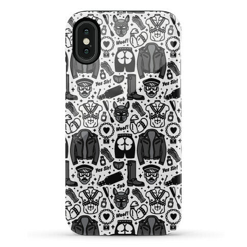 Leather Daddy Pattern Phone Case