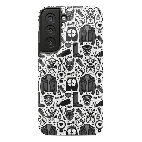 Leather Daddy Pattern Phone Case