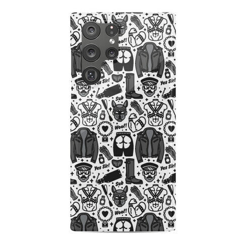 Leather Daddy Pattern Phone Case