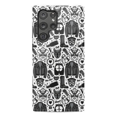 Leather Daddy Pattern Phone Case