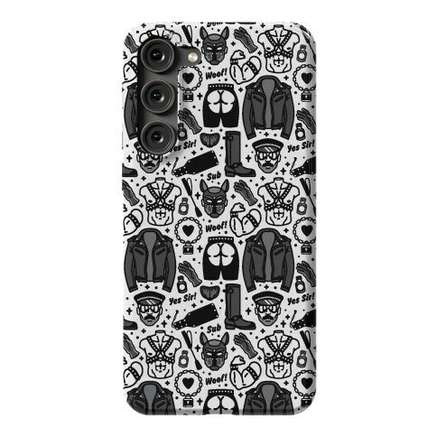 Leather Daddy Pattern Phone Case