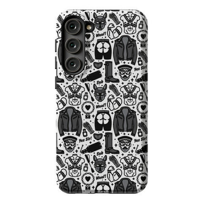Leather Daddy Pattern Phone Case