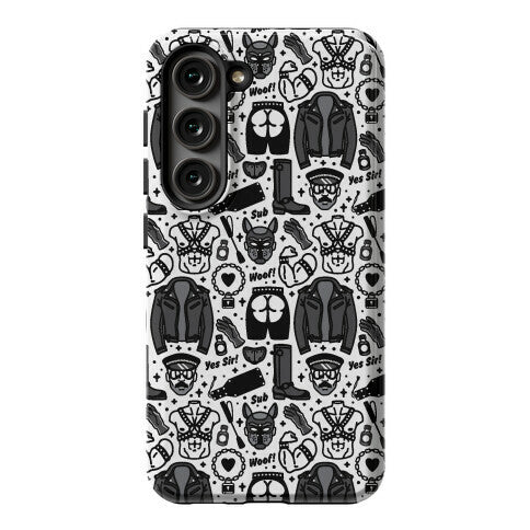 Leather Daddy Pattern Phone Case