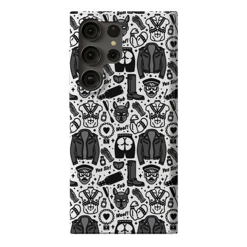 Leather Daddy Pattern Phone Case