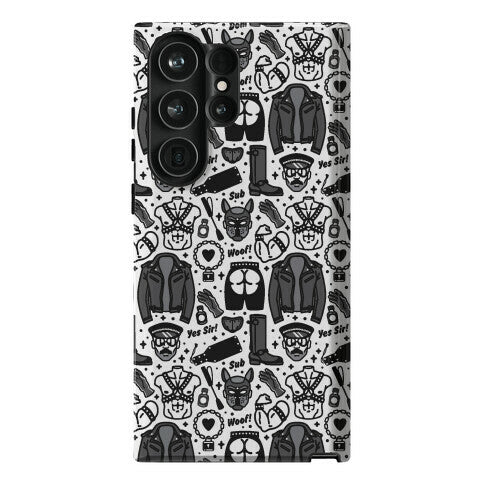 Leather Daddy Pattern Phone Case