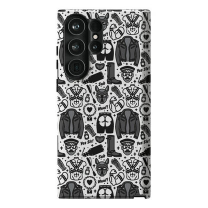 Leather Daddy Pattern Phone Case