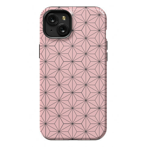 Nezuko Pattern Phone Case