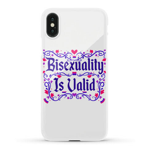 Bisexuality Is Valid Phone Case