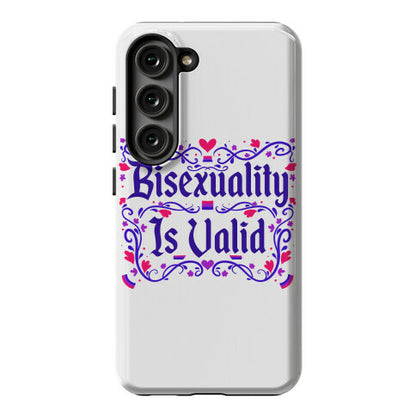 Bisexuality Is Valid Phone Case