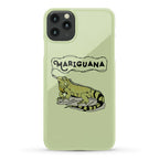 Mariguana Marijuana Iguana Phone Case