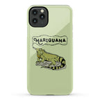 Mariguana Marijuana Iguana Phone Case
