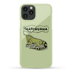 Mariguana Marijuana Iguana Phone Case
