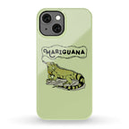 Mariguana Marijuana Iguana Phone Case