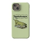 Mariguana Marijuana Iguana Phone Case