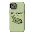 Mariguana Marijuana Iguana Phone Case