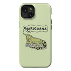 Mariguana Marijuana Iguana Phone Case