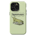 Mariguana Marijuana Iguana Phone Case