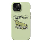 Mariguana Marijuana Iguana Phone Case