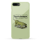 Mariguana Marijuana Iguana Phone Case