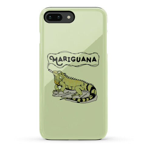 Mariguana Marijuana Iguana Phone Case