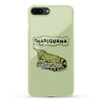 Mariguana Marijuana Iguana Phone Case