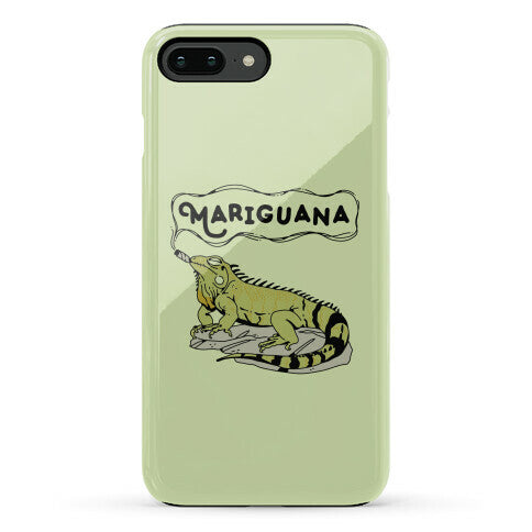 Mariguana Marijuana Iguana Phone Case
