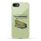 Mariguana Marijuana Iguana Phone Case