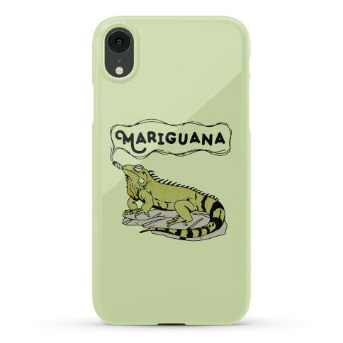 Mariguana Marijuana Iguana Phone Case
