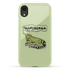 Mariguana Marijuana Iguana Phone Case