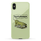 Mariguana Marijuana Iguana Phone Case