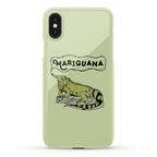 Mariguana Marijuana Iguana Phone Case