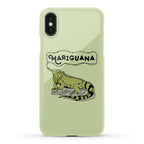 Mariguana Marijuana Iguana Phone Case