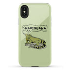 Mariguana Marijuana Iguana Phone Case