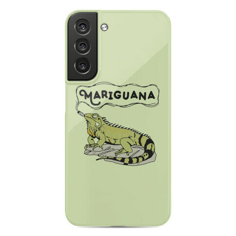 Mariguana Marijuana Iguana Phone Case
