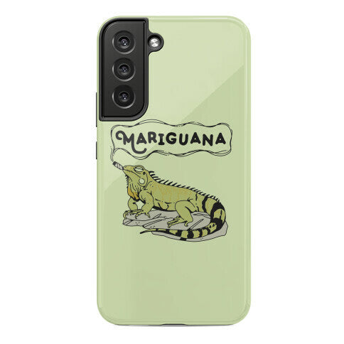 Mariguana Marijuana Iguana Phone Case