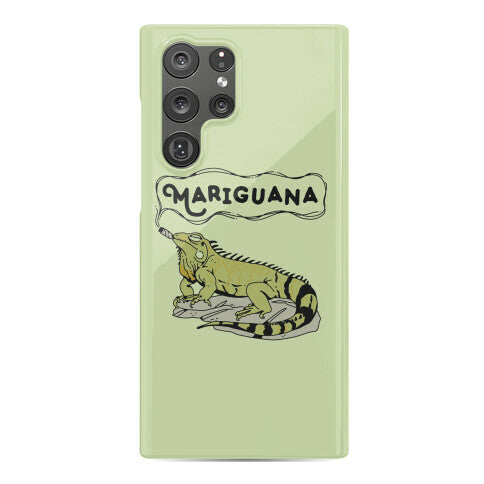 Mariguana Marijuana Iguana Phone Case