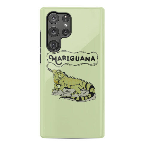 Mariguana Marijuana Iguana Phone Case