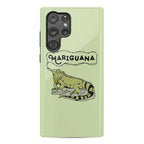 Mariguana Marijuana Iguana Phone Case