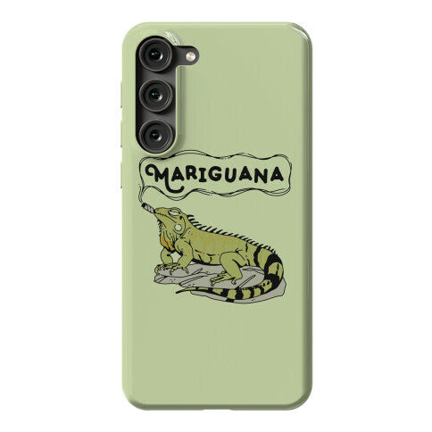 Mariguana Marijuana Iguana Phone Case