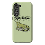 Mariguana Marijuana Iguana Phone Case
