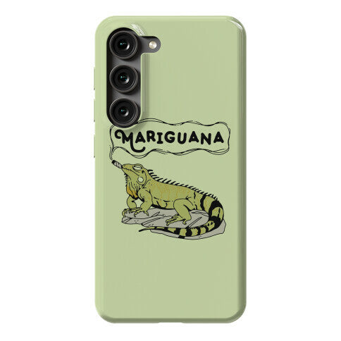 Mariguana Marijuana Iguana Phone Case